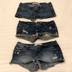 Hollister and Abercrombie Shorts